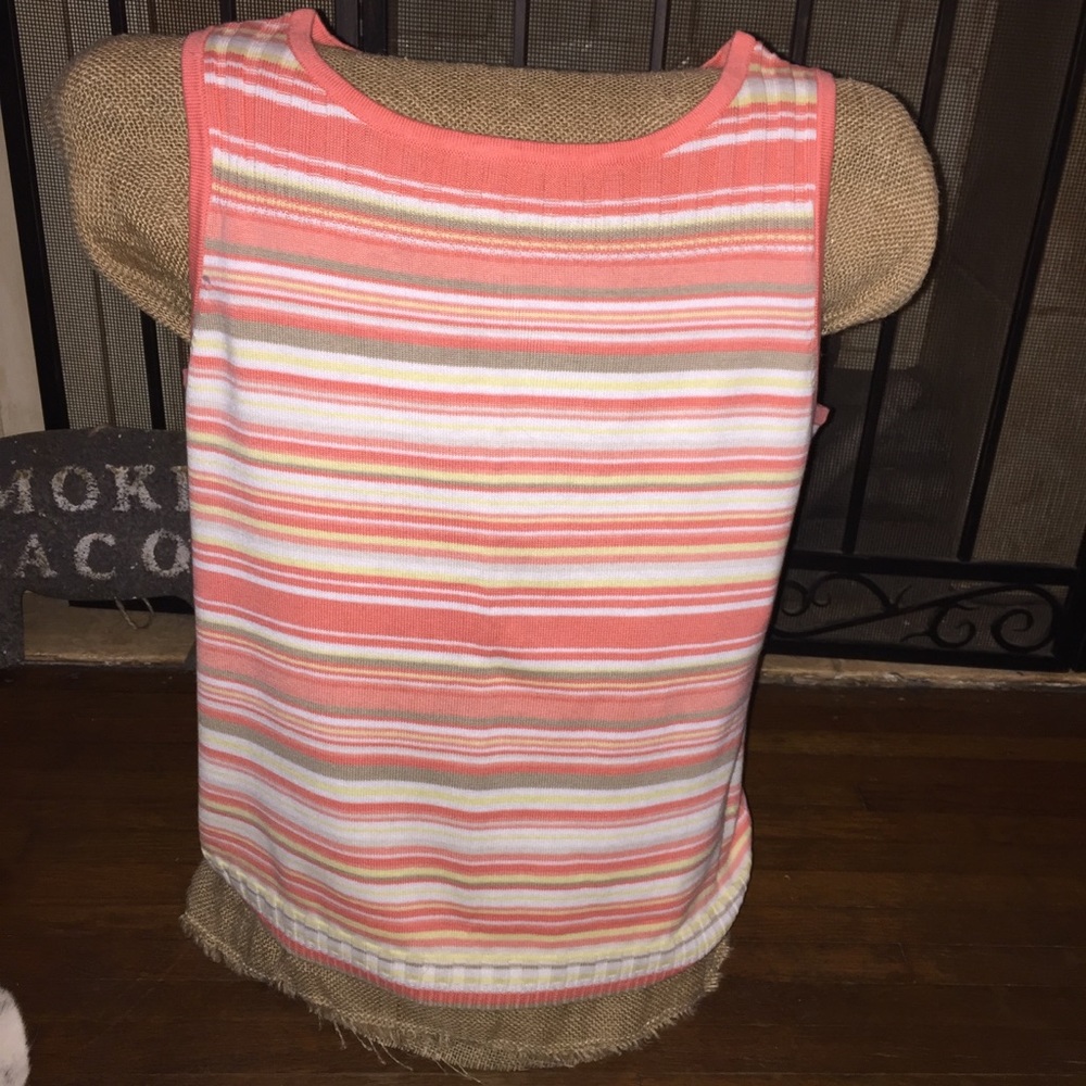 Christopher & Banks Sleeveless Knit Top